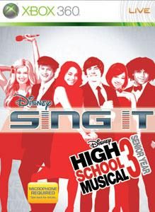 Disney Sing It box art for Xbox 360